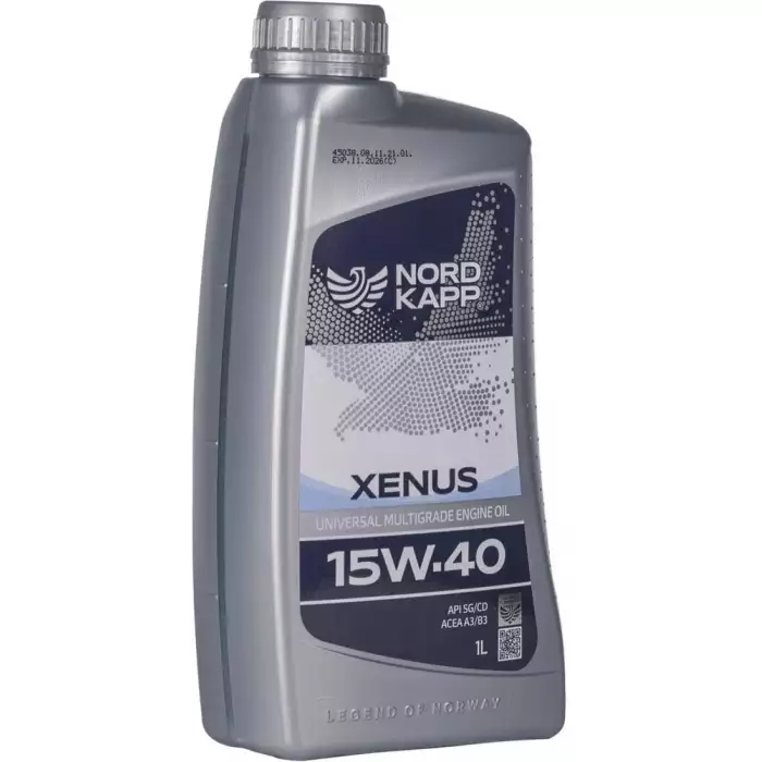 Автомобільна моторна олива NORDKAPP XENUS 15W-40 1л nk0410
