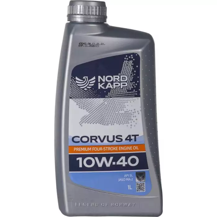 Масло моторное NORDKAPP CORVUS 4-T 10W-40 1л nk0625