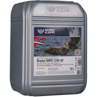 Автомобильное моторное масло NORDKAPP BRANTA SHPD 15W-40 20л nk0465