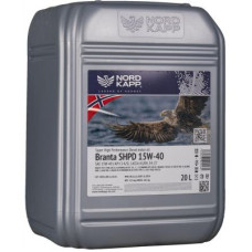 Автомобильное моторное масло NORDKAPP BRANTA SHPD 15W-40 20л nk0465