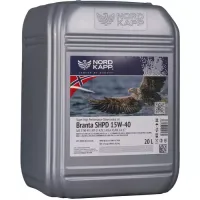 Автомобильное моторное масло NORDKAPP BRANTA SHPD 15W-40 20л nk0465