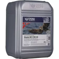 Автомобильное моторное масло NORDKAPP BRANTA HD 15W-40 20л nk0557