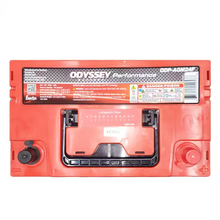 Автомобільний акумулятор Odyssey Performance AGM 6СТ-63Ah АзЕ 755А (CCA) ODP-AGM24F