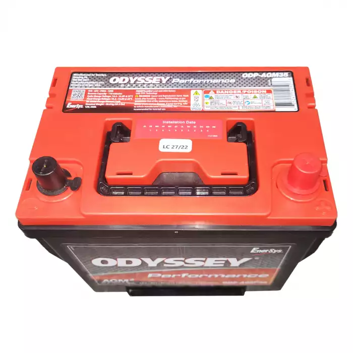 Автомобільний акумулятор Odyssey Performance AGM 6СТ-59Ah АзЕ 675А (CCA) ODP-AGM35