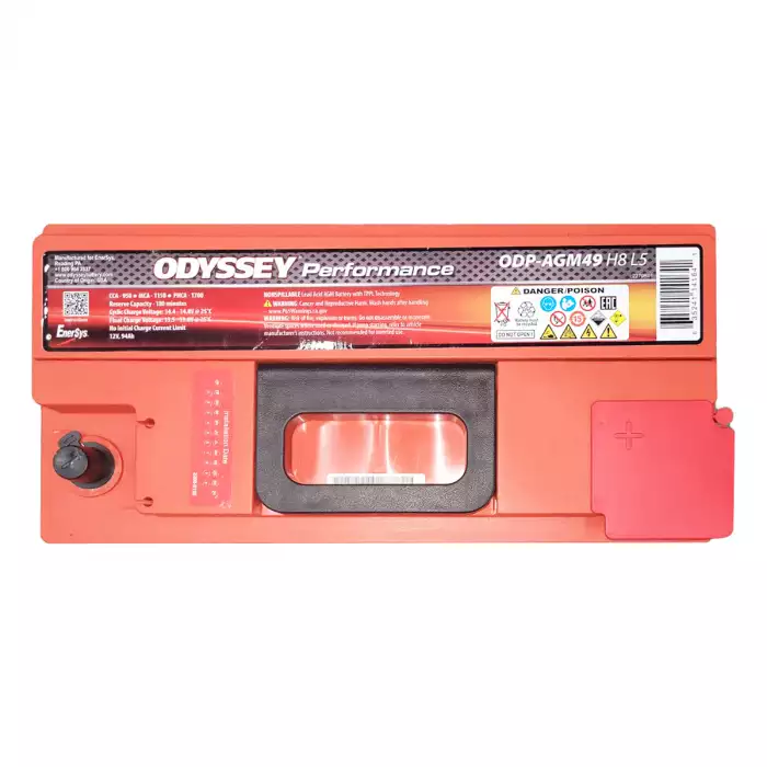 Автомобільний акумулятор Odyssey Performance AGM 6СТ-94Ah АзЕ 950А (CCA) ODP-AGM49