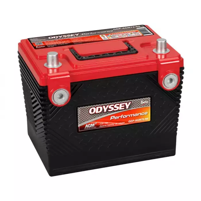 Автомобильный аккумулятор Odyssey Performance AGM 6СТ-49Ah Аз 708А (CCA) ODP-AGM75