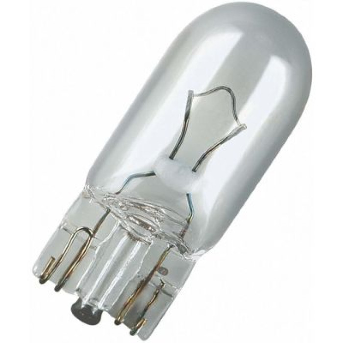 Автолампа Osram 2845 (W2.1x9.5d, W5W, 24V, 5W)