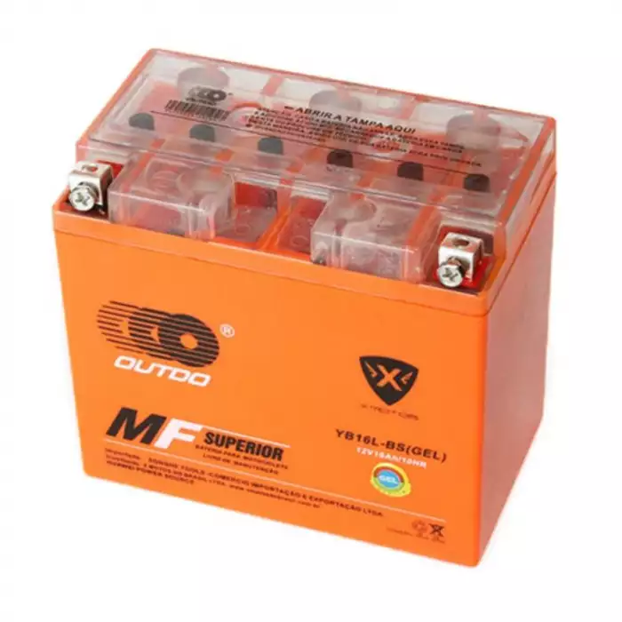 Мото аккумулятор Outdo GEL 6СТ-19Ah АзЕ 12В 270А (EN) YB16L-BS GEL