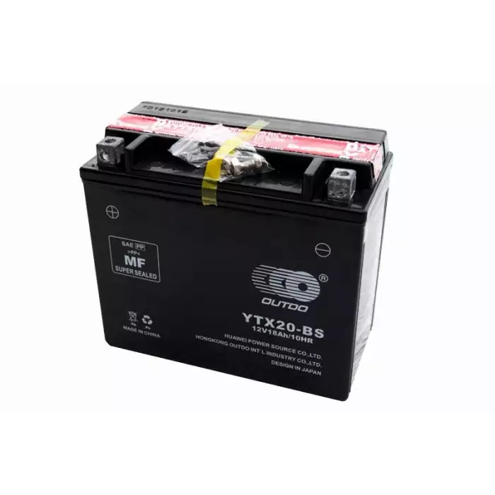 Мото аккумулятор Outdo 18Ah YTX20-BS AGM