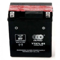 Мото аккумулятор Outdo 6СТ-6Ah АзЕ 12В 100А (EN) YTX7L-BS