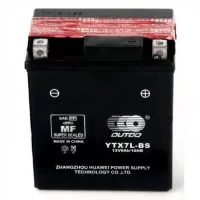 Мото акумулятор Outdo 6СТ-6Ah АзЕ 12В 100А (EN) YTX7L-BS