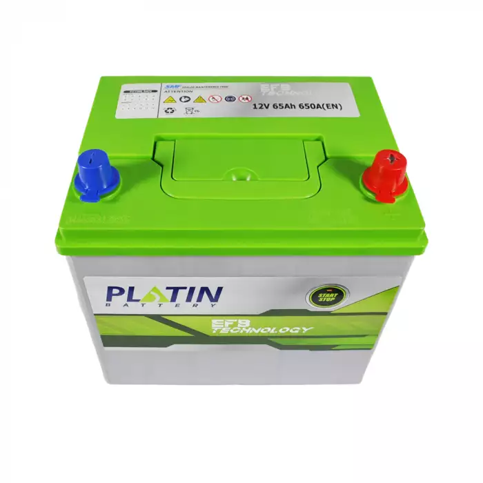 Автомобільний акумулятор PLATIN EFB Asia SMF (D23) 65Ah 650A R+ 5632047