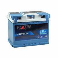 Автомобільний акумулятор PLATIN Premium MF (L2) 62Ah 640A L+ 5652072