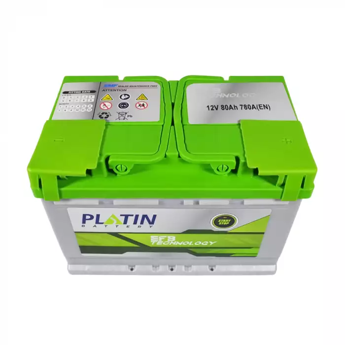 Автомобільний акумулятор PLATIN EFB SMF (L3) 80Ah 780A R+ 57022788