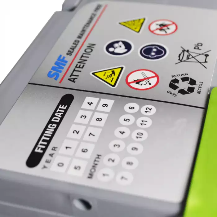 Автомобільний акумулятор PLATIN EFB SMF (L5) 100Ah 960A R+ 58821299