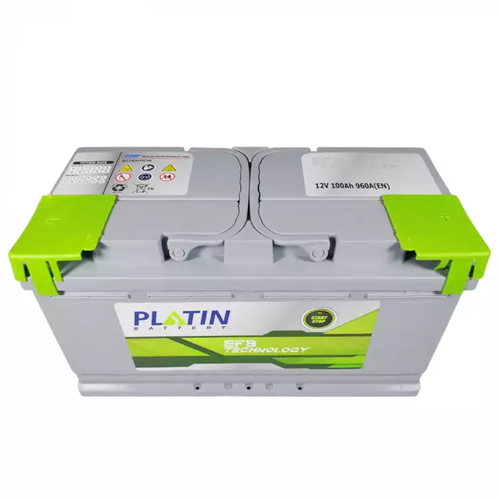 Автомобільний акумулятор PLATIN EFB SMF (L5) 100Ah 960A R+ 58821299