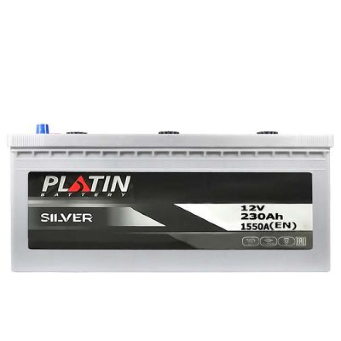 Автомобільний акумулятор PLATIN Silver MF (D6) 230Ah 1550A R+ 72520833