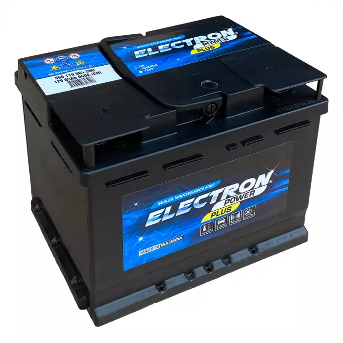 Автомобільний акумулятор ELECTRON POWER PLUS 6СТ-65Ah Аз 640А (EN) 565 119 064 SMF