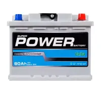 Автомобільний акумулятор POWER MF Silver 6СТ-60Ah ЕзЕ 600 pwr001