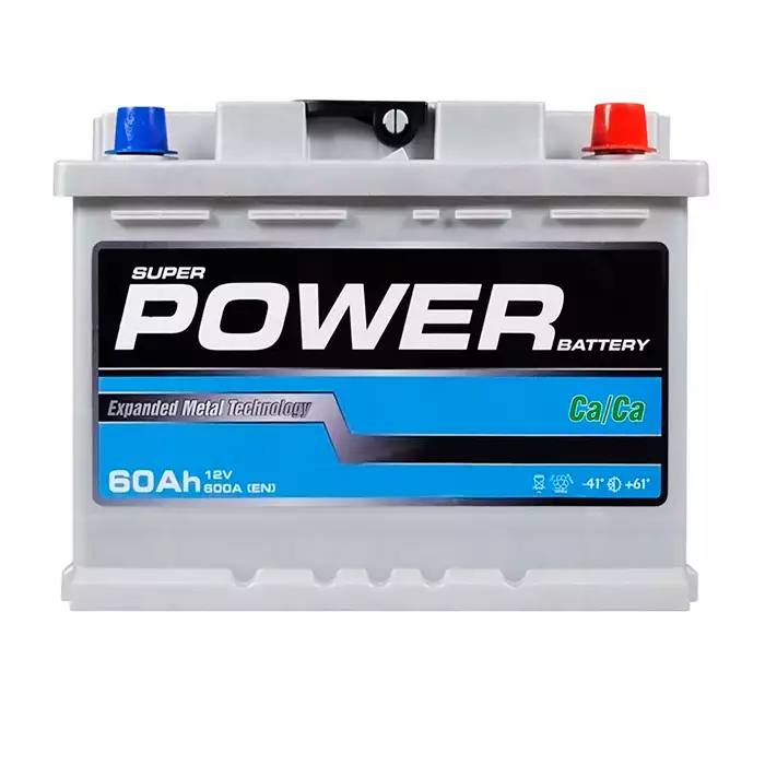 Автомобільний акумулятор POWER MF Silver 6СТ-60Ah ЕзЕ 600 pwr001