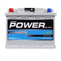 Автомобільний акумулятор POWER MF Silver 6СТ-60Аh Аз 540A pwr002