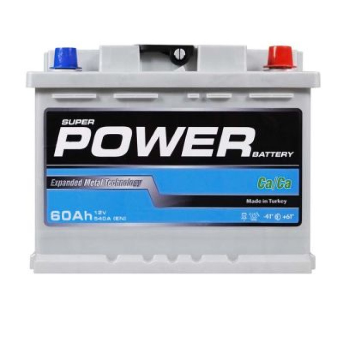 Автомобільний акумулятор POWER MF Silver 6СТ-60Аh АзЕ 540A pwr003