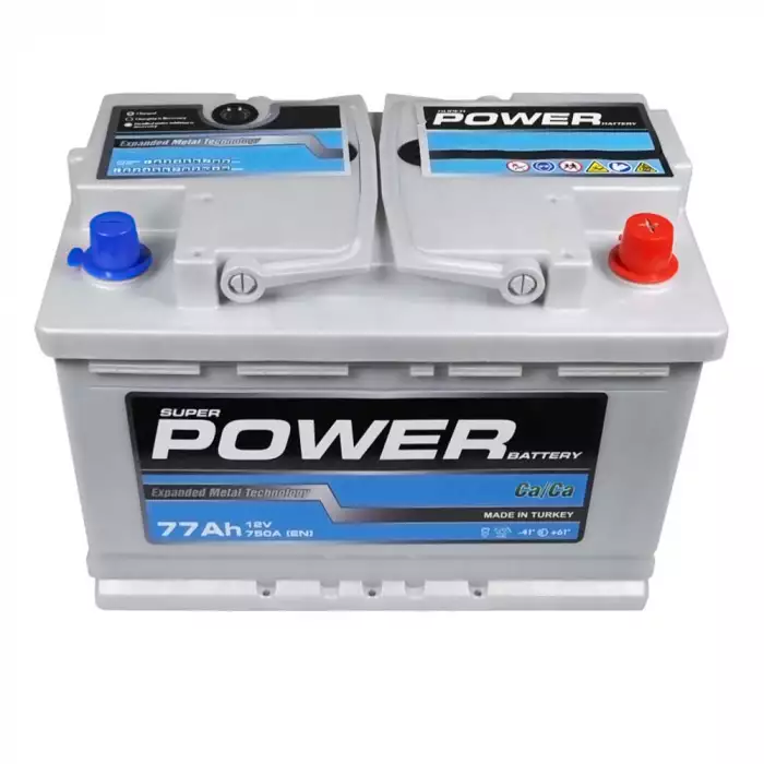 Автомобільний акумулятор POWER MF Silver 6СТ-77Аh АзЕ 750 pwr005