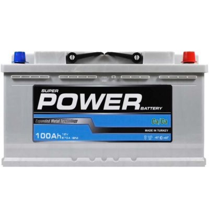 Автомобільний акумулятор POWER MF Silver 6СТ-100Аh АзЕ 870A pwr007