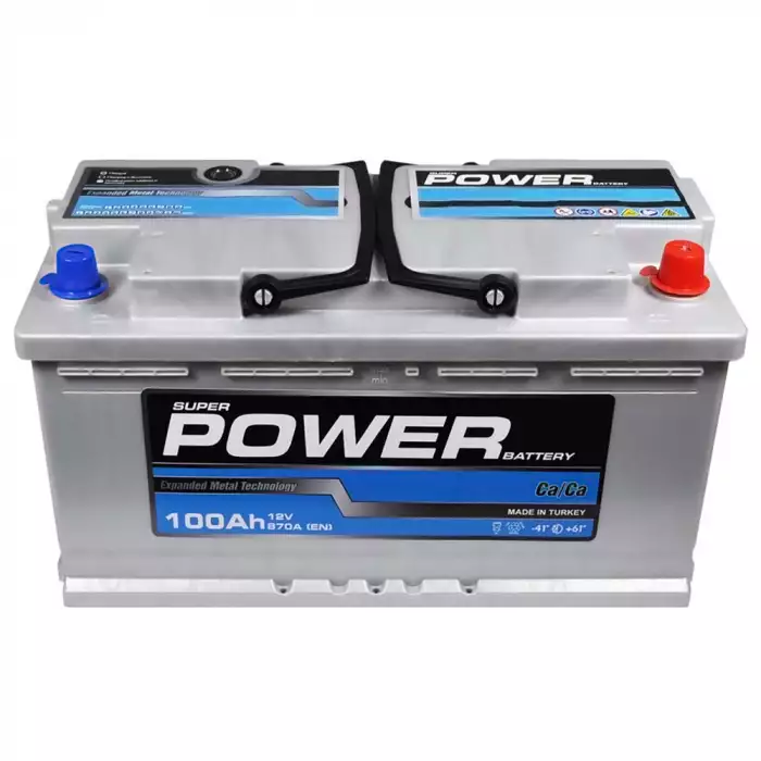 Автомобільний акумулятор POWER MF Silver 6СТ-100Аh АзЕ 870A pwr007