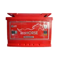 Автомобильный аккумулятор RED HORSE Professional Line 6СТ-60Ah АзЕ 600A (EN)