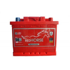 Автомобильный аккумулятор RED HORSE Professional Line 6СТ-50Ah АзЕ 480A (EN)