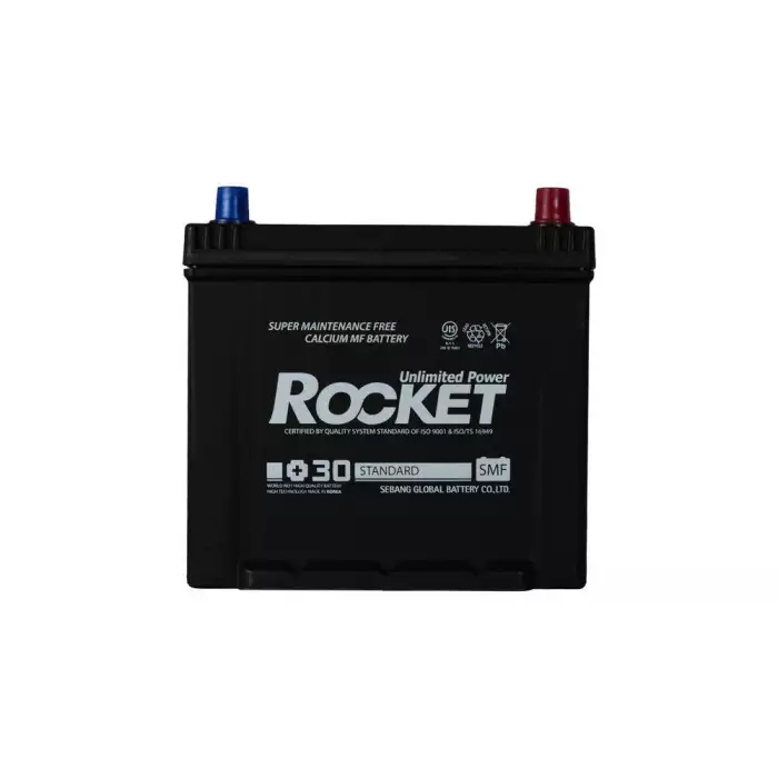 Автомобільний акумулятор ROCKET Japan 6СТ-60Ah АзЕ ASIA 520A (CCA) SMF 65D23L