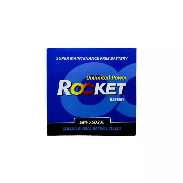 Автомобільний акумулятор ROCKET Japan 6СТ-65Ah АзЕ ASIA 590A (CCA) SMF 75D23L