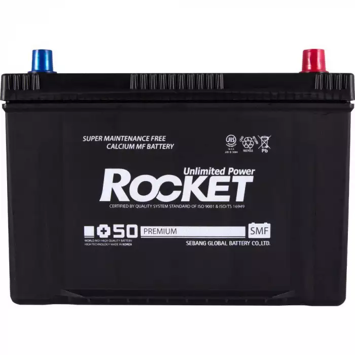 Автомобільний акумулятор ROCKET Japan 6СТ-95Ah АзЕ ASIA 800A (CCA) SMF 115D31L