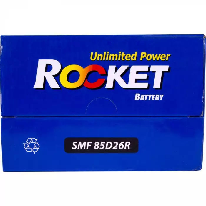 Автомобильный аккумулятор ROCKET Japan 6СТ-80Ah Аз 670A (CCA) SMF 85D26R