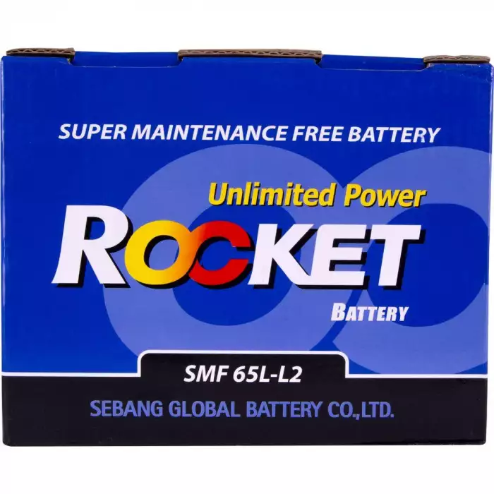 Автомобильный аккумулятор ROCKET 6СТ-65Ah АзЕ 570A (CCA) SMF 65L-L2