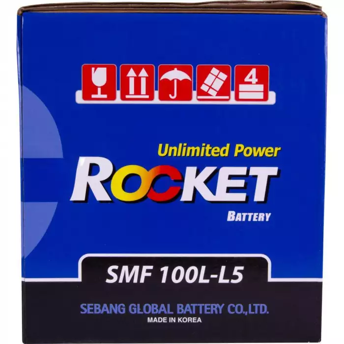 Автомобильный аккумулятор ROCKET 6СТ-100Ah АзЕ 820A (CCA) SMF 100L-L5