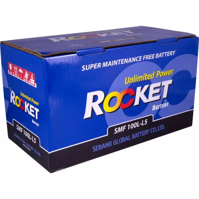 Автомобильный аккумулятор ROCKET 6СТ-100Ah АзЕ 820A (CCA) SMF 100L-L5