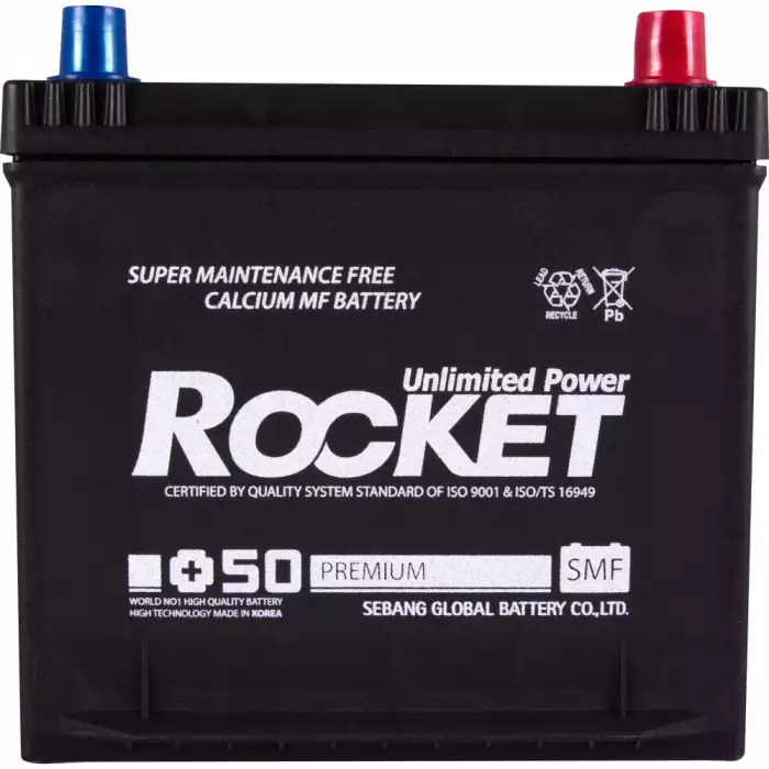 Автомобильный аккумулятор ROCKET Japan 6СТ-54Ah АзЕ ASIA 560A (CCA) SMF 65D20AL (Hyundai)