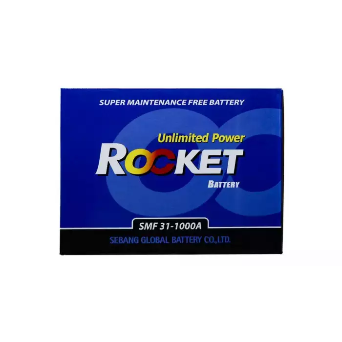 Автомобільний акумулятор ROCKET Truck 6СТ-120Ah Аз 1000A (CCA) SMF 31-1000A