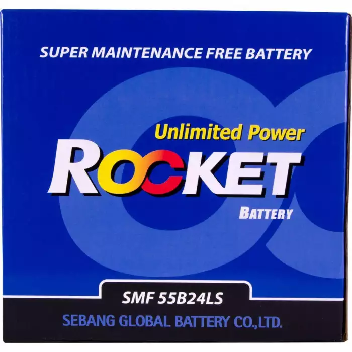 Автомобільний акумулятор ROCKET Japan 6СТ-45Ah АзЕ ASIA 410A (CCA) SMF 55B24LS