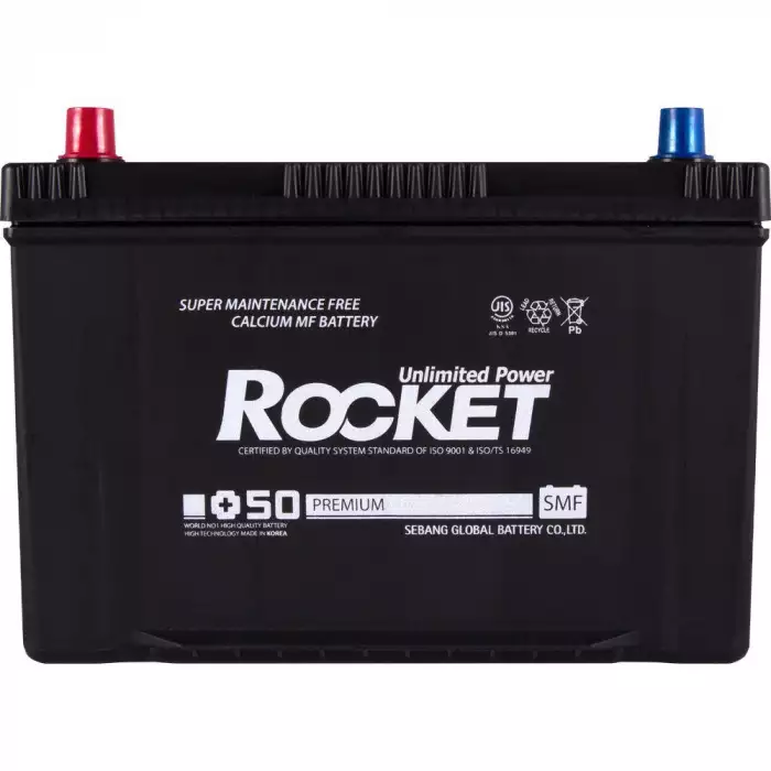Автомобільний акумулятор ROCKET Japan 6СТ-100Ah Аз 830A (CCA) SMF 125D31R