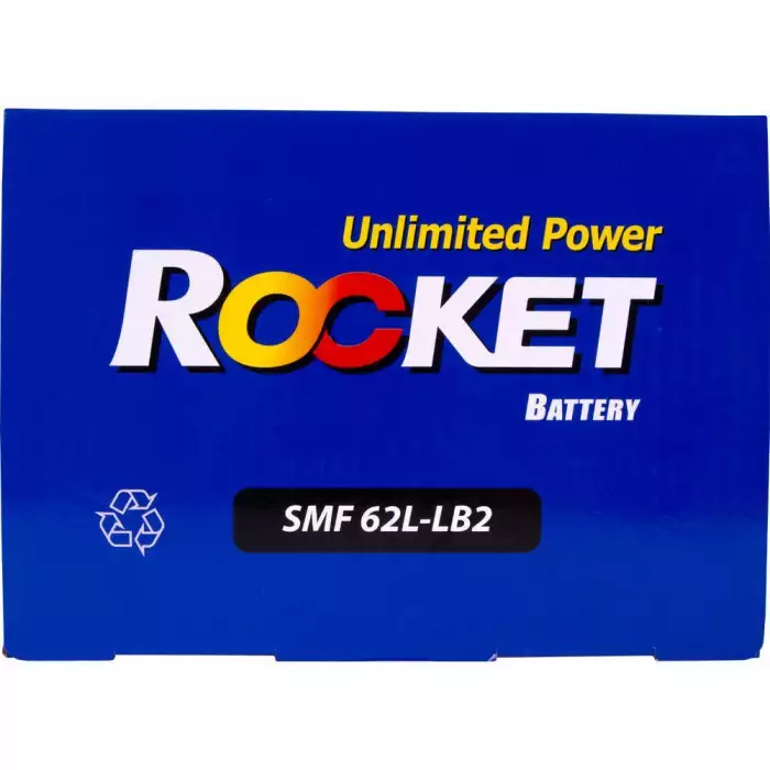 Автомобильный аккумулятор ROCKET 6СТ-62Ah АзЕ 540A (CCA) SMF 62L-LB2