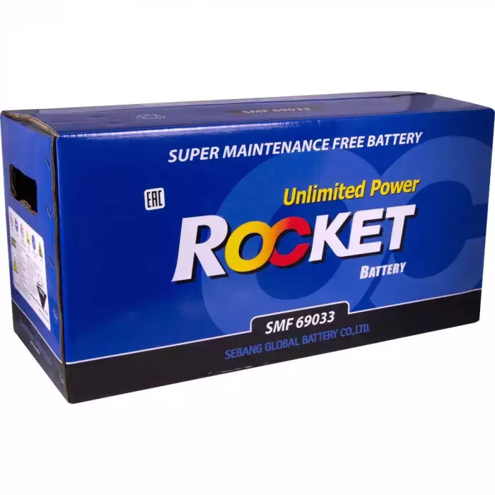 Автомобильный аккумулятор ROCKET HEAVY DUTY 6СТ-190Ah Аз 1150A (CCA) SMF 69033