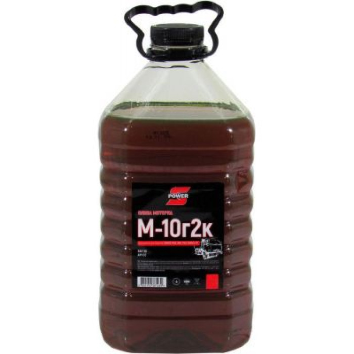 Индустриальное моторное масло S-POWER М10Г2к ПЭТ 5л