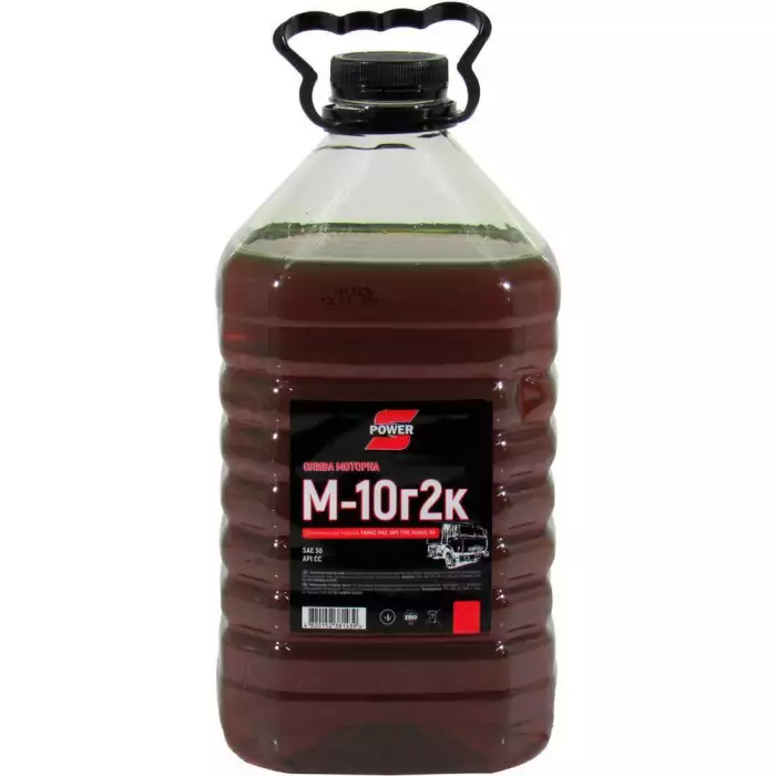 Индустриальное моторное масло S-POWER М10Г2к ПЭТ 5л