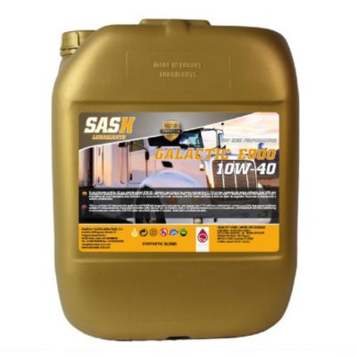 Автомобильное моторное масло SASH GALACTIC E900 10W-40 20л 106561