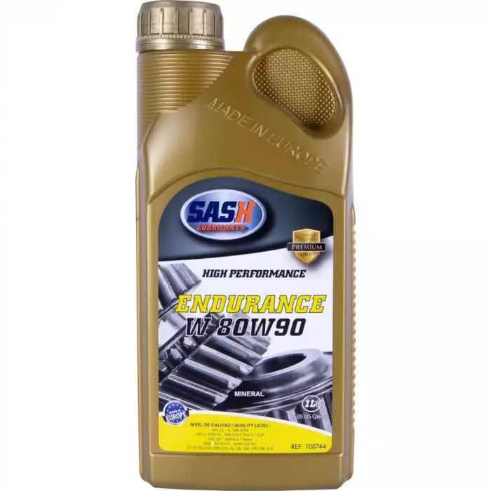 Масло трансмиссионное SASH ENDURANCE-W 80W-90 1л 100744