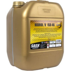Индустриальное гидравлическое масло SASH HIDROL V ISO46 DIN 51524 Part3 HVLP 20л 101123
