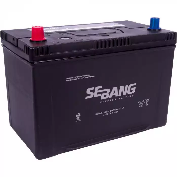 Автомобільний акумулятор SEBANG Japan 6СТ-90Ah Аз ASIA 730A (CCA) SMF 95D31R